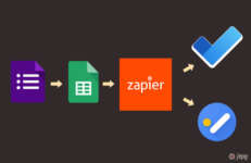 画像：- Zapier経由 Google フォームでMicrosoft To-DoとGoogle Tasksに登録